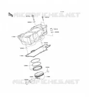 CYLINDRE/PISTON pour Kawasaki ER-6N