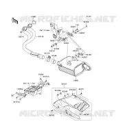 &Eacute;CHAPPEMENT pour Kawasaki ER-6N