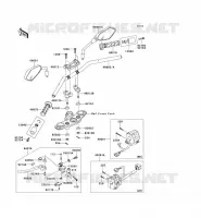 GUIDON pour Kawasaki ER-6N