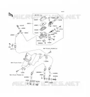 MAITRE CYLINDRE AV pour Kawasaki ER-6N