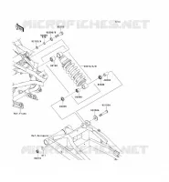 SUSPENSION/AMORTISSEUR pour Kawasaki ER-6N