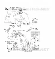 RESERVOIR CARBURANT pour Kawasaki ER-6N