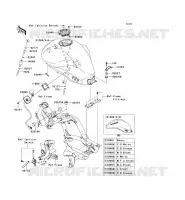 RESERVOIR CARBURANT pour Kawasaki ER-6N ABS