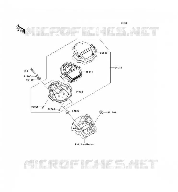 COMPTEURS Kawasaki MOTOS 650 2012 ER-6N  ER650ECF