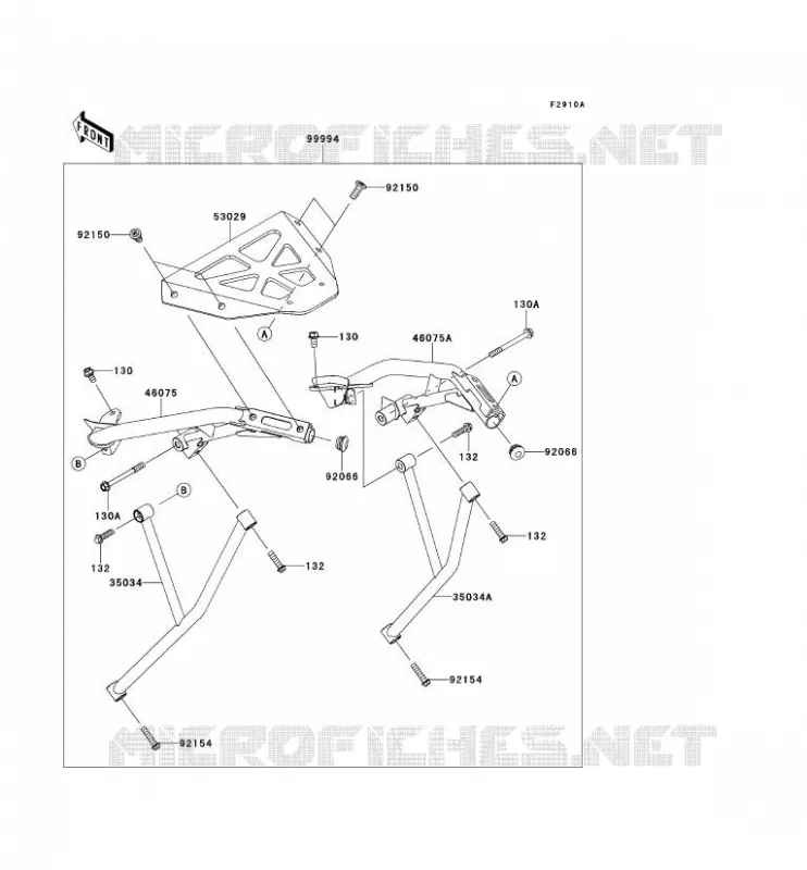 ACCESSOIRE (SUPPORT TOP CASE) Kawasaki MOTOS 650 2012 ER-6N  ER650ECF