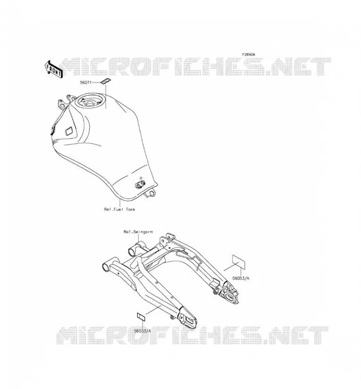 LABEL Kawasaki MOTOS 650 2016 ER-6N  ER650EGF