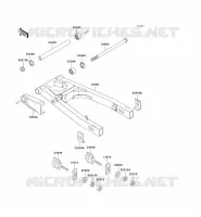 BRAS OSCILLANT pour Kawasaki ZZR250