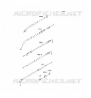 CABLES pour Kawasaki ZZR250