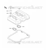 COUVRE CULASSE pour Kawasaki ZZR250