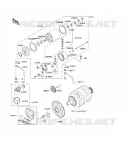 D&Eacute;MARREUR pour Kawasaki ZZR250
