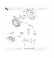 G&Eacute;N&Eacute;RATEUR pour Kawasaki ZZR250