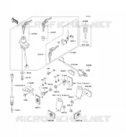 CONTACTEUR SERRURE/R&Eacute;FLECTEUR pour Kawasaki ZZR250