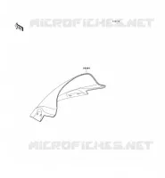 ACCESSOIRE(PARE BRISE) pour Kawasaki NINJA 300
