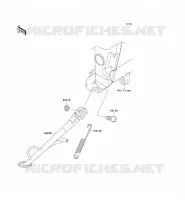 BEQUILLES pour Kawasaki NINJA 300