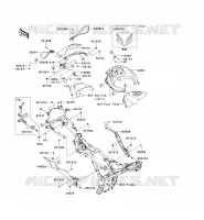 CARENAGE pour Kawasaki NINJA 300