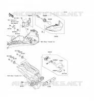 FEUX ARRI&Egrave;RE(S) pour Kawasaki NINJA 300