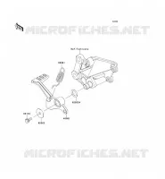 PEDALE DE FREIN/TORQUE LINK pour Kawasaki NINJA 300