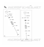 SOUPAPE pour Kawasaki NINJA 300