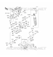 SUSPENSION/AMORTISSEUR pour Kawasaki NINJA 300