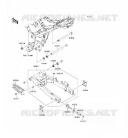 BRAS OSCILLANT pour Kawasaki NINJA 300 ABS