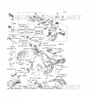 CHASSIS EQUIPMENT ELECTRIQUE pour Kawasaki NINJA 300 ABS