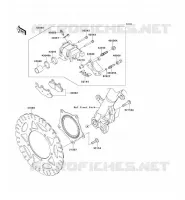 FREIN AVANT pour Kawasaki NINJA 300 ABS