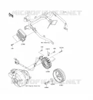 G&Eacute;N&Eacute;RATEUR pour Kawasaki NINJA 300 ABS