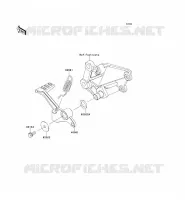 PEDALE DE FREIN/TORQUE LINK pour Kawasaki NINJA 300 ABS