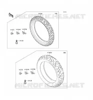 PNEUS pour Kawasaki NINJA 300 ABS