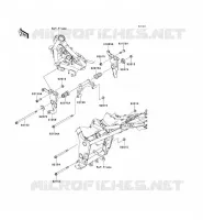 SUPPORT MOTEUR pour Kawasaki NINJA 300 ABS