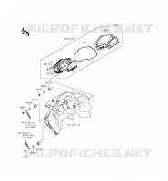 COMPTEURS pour Kawasaki NINJA 300 ABS