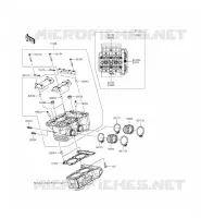 CULASSE pour Kawasaki NINJA 300 ABS