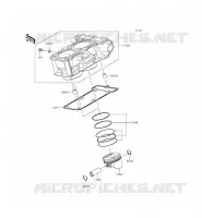 CYLINDRE/PISTON pour Kawasaki NINJA 300 ABS