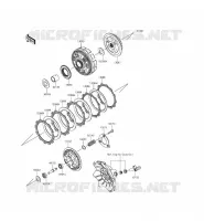 EMBRAYAGE pour Kawasaki NINJA 300 ABS