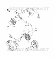G&Eacute;N&Eacute;RATEUR pour Kawasaki NINJA 300 ABS
