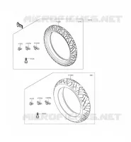 PNEUS pour Kawasaki NINJA 300 ABS