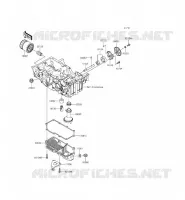 POMPE A HUILE pour Kawasaki NINJA 300 ABS