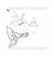 SELLE pour Kawasaki NINJA 300 ABS