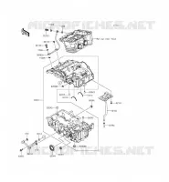 CARTER MOTEUR(S) pour Kawasaki NINJA 300 ABS