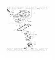 CYLINDRE/PISTON pour Kawasaki NINJA 300 ABS