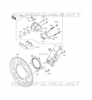 FREIN AVANT pour Kawasaki NINJA 300 ABS