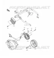 G&Eacute;N&Eacute;RATEUR pour Kawasaki NINJA 300 ABS