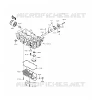 POMPE A HUILE/FILTRE &Agrave; HUILE pour Kawasaki NINJA 300 ABS