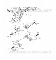 REPOSE PIED pour Kawasaki NINJA 300 ABS