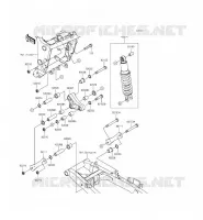 SUSPENSION/AMORTISSEUR pour Kawasaki NINJA 300 ABS