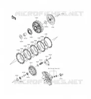 EMBRAYAGE pour Kawasaki NINJA 300 ABS