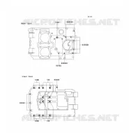 BOULON CARTER MOTEUR pour Kawasaki GPZ500S