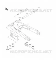 BRAS OSCILLANT pour Kawasaki GPZ500S