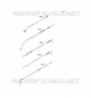 CABLE pour Kawasaki GPZ500S