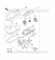 COMPTEURS pour Kawasaki GPZ500S